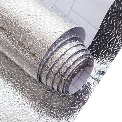 Self adhesive kitchen use waterproof aluminum foil wrapping paper